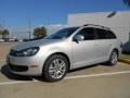 2012 White Gold Metallic Volkswagen Jetta TDI SportWagen  photo #3