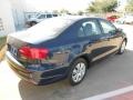 2012 Tempest Blue Metallic Volkswagen Jetta SE Sedan  photo #7