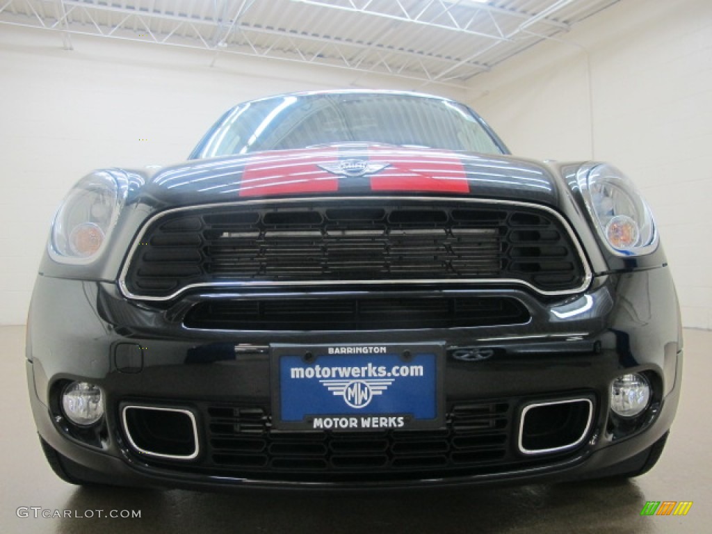 2011 Cooper S Countryman All4 AWD - Absolute Black / Carbon Black photo #3