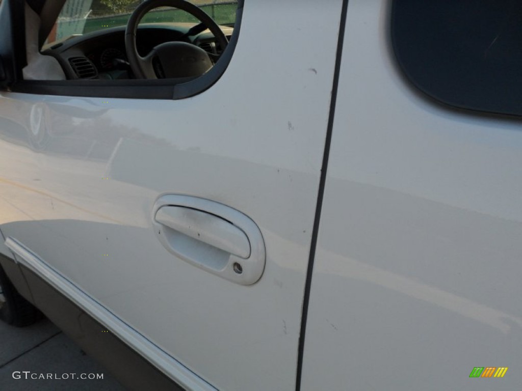 2002 F150 XLT SuperCab - Oxford White / Medium Parchment photo #21