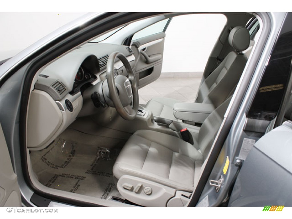 Grey Interior 2005 Audi A4 2.0T quattro Sedan Photo #59207186
