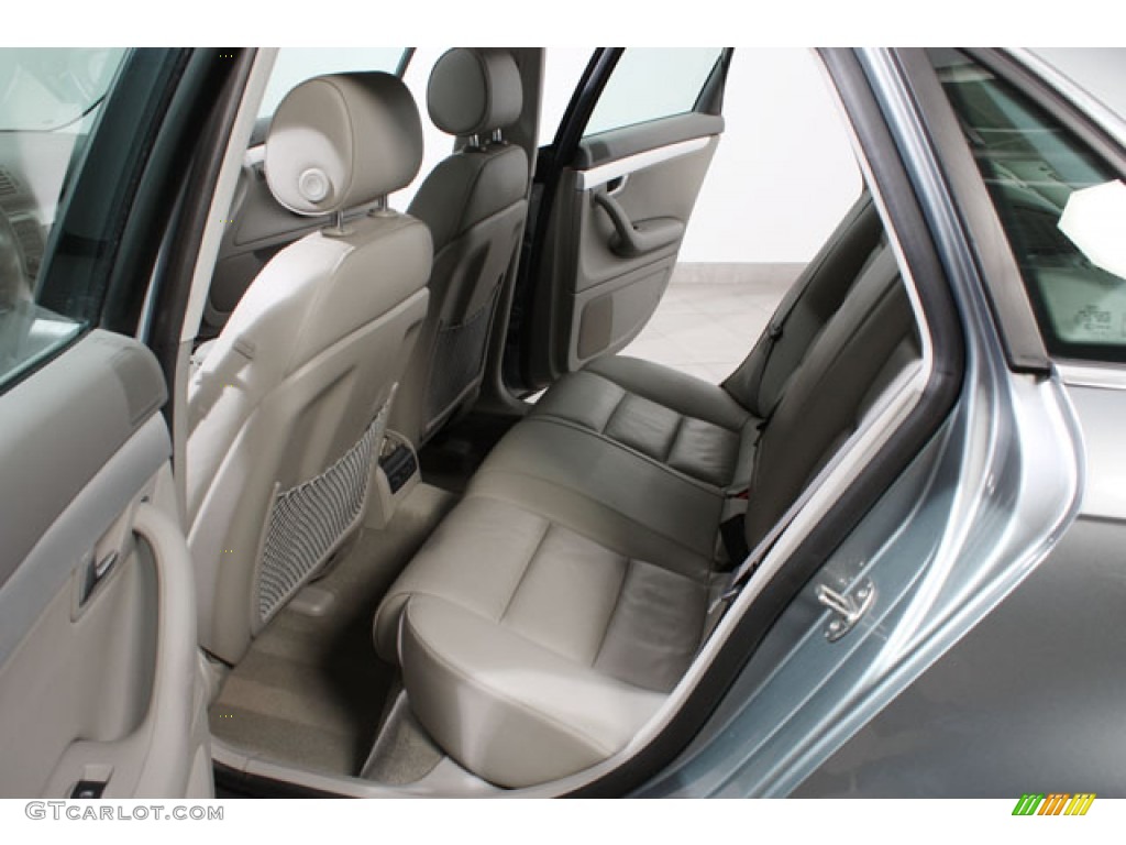 Grey Interior 2005 Audi A4 2.0T quattro Sedan Photo #59207195