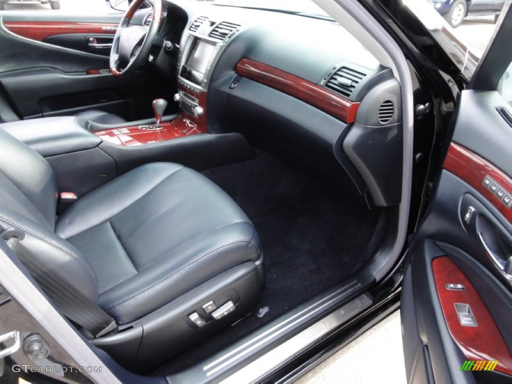 Black Interior 2010 Lexus LS 460 AWD Photo #59208938