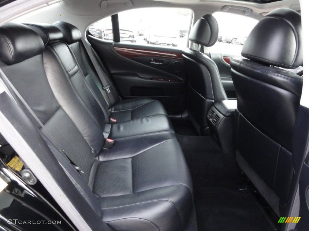 Black Interior 2010 Lexus LS 460 AWD Photo #59209004