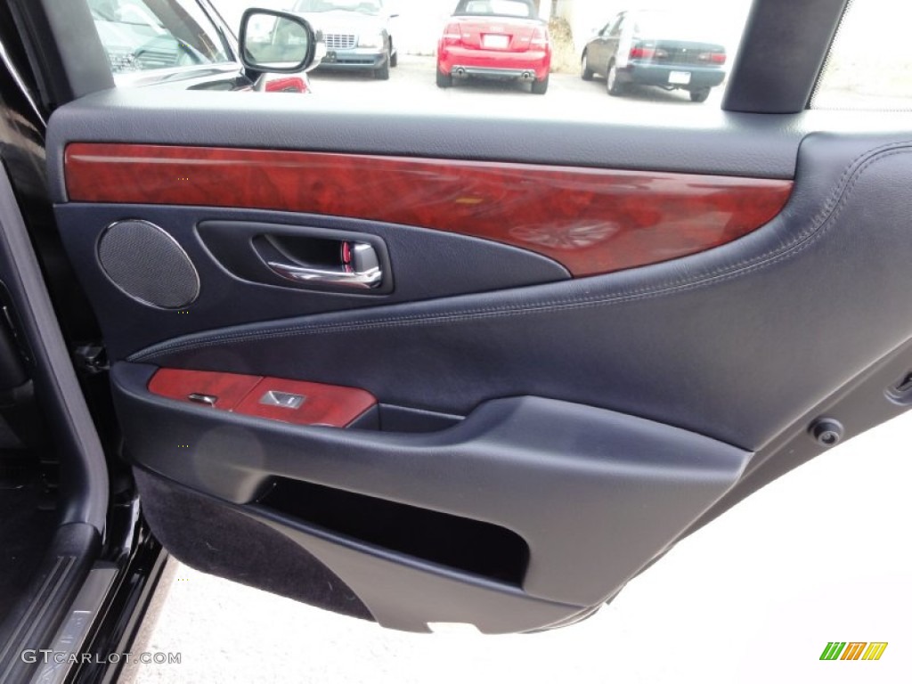 2010 Lexus LS 460 AWD Black Door Panel Photo #59209013
