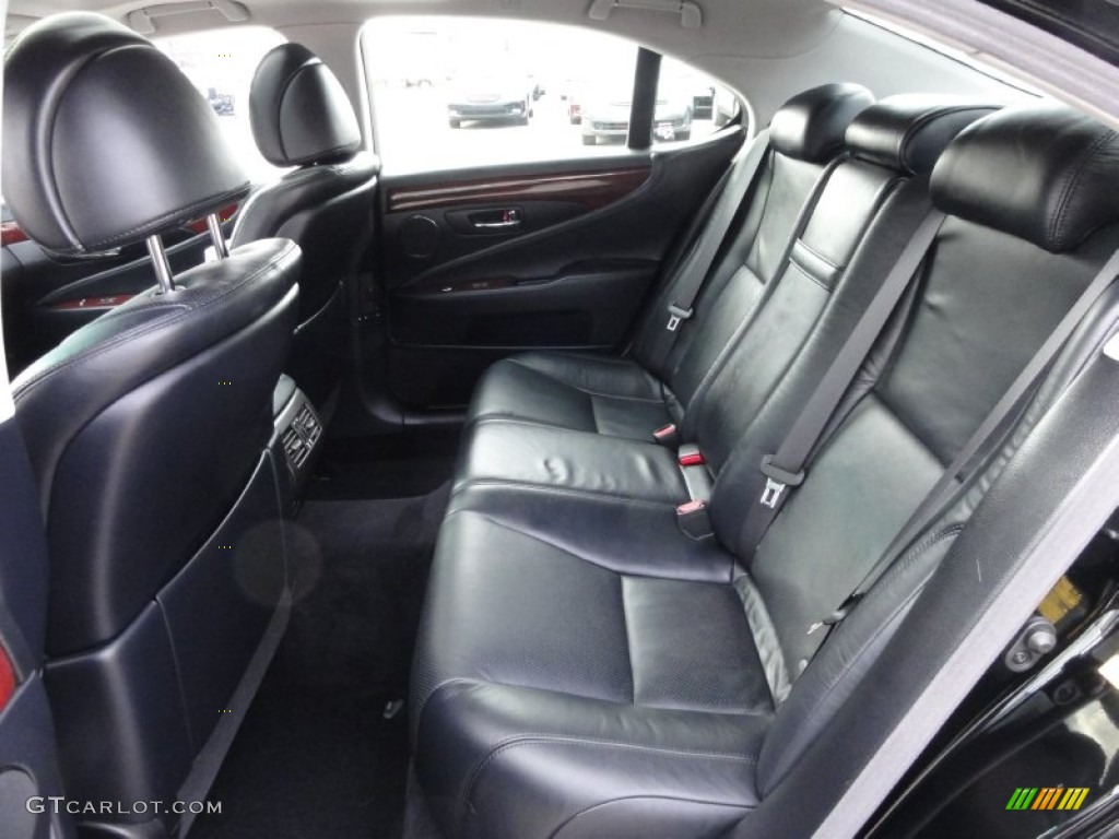 Black Interior 2010 Lexus LS 460 AWD Photo #59209022