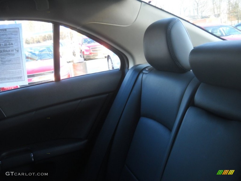 2010 Kizashi SLS AWD - Azure Gray Metallic / Black photo #13