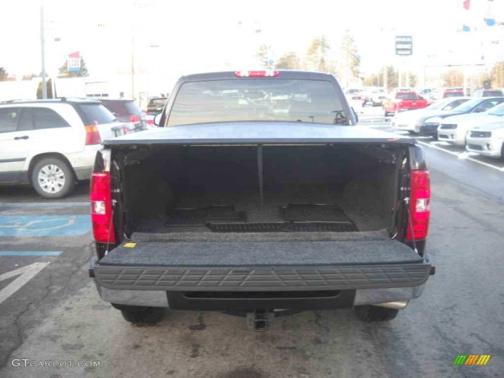 2008 Silverado 1500 LTZ Extended Cab 4x4 - Dark Cherry Metallic / Ebony photo #4