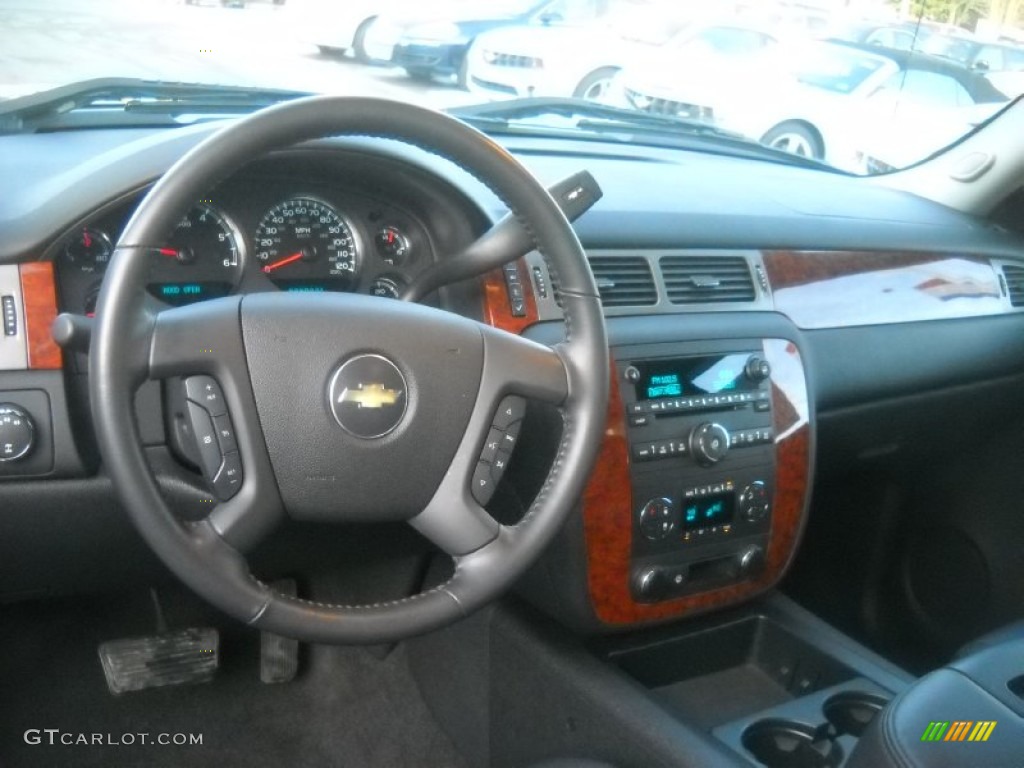 2008 Silverado 1500 LTZ Extended Cab 4x4 - Dark Cherry Metallic / Ebony photo #13