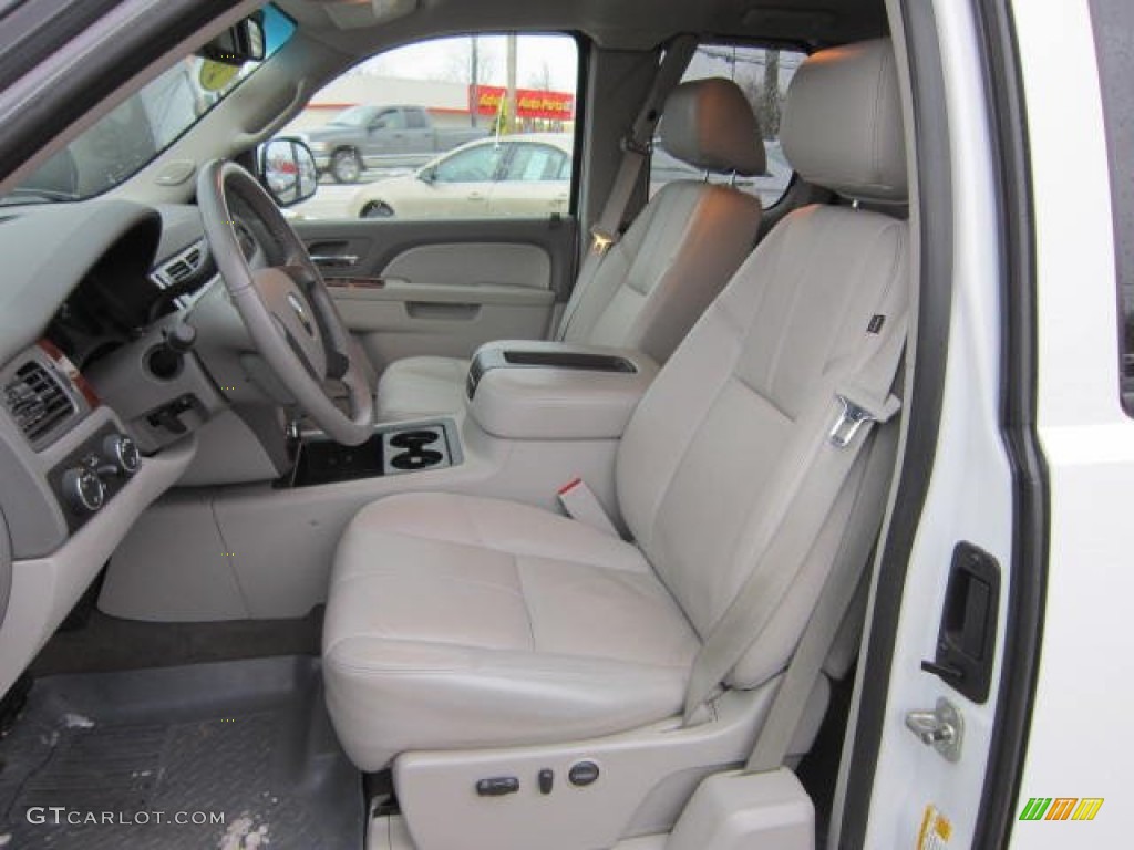 2011 Silverado 1500 LTZ Extended Cab 4x4 - Summit White / Dark Cashmere/Light Cashmere photo #10