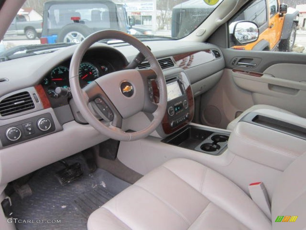 2011 Silverado 1500 LTZ Extended Cab 4x4 - Summit White / Dark Cashmere/Light Cashmere photo #11