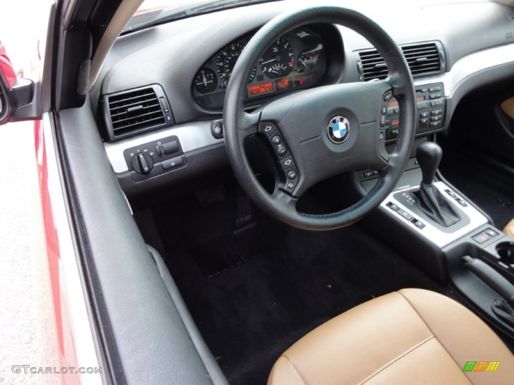 2005 BMW 3 Series 325xi Wagon Natural Brown Dashboard Photo #59209817