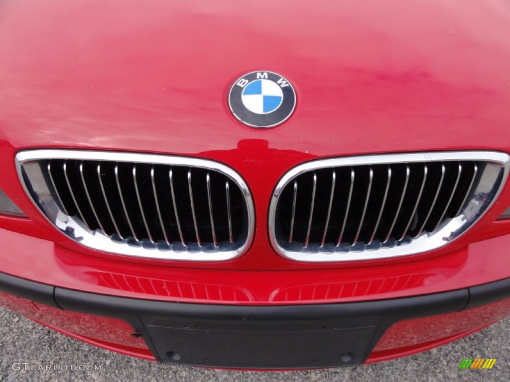 2005 3 Series 325xi Wagon - Electric Red / Natural Brown photo #34