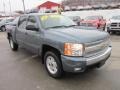 2007 Blue Granite Metallic Chevrolet Silverado 1500 LT Crew Cab 4x4  photo #7