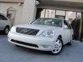 2003 Crystal White Lexus LS 430 Sedan  photo #1