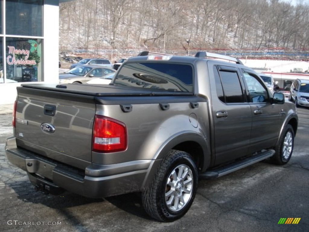 Mineral Grey Metallic 2007 Ford Explorer Sport Trac Limited Exterior Photo #59211110
