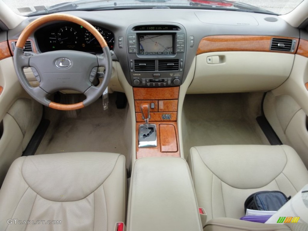 2005 Lexus LS 430 Sedan Saddle Dashboard Photo #59211413