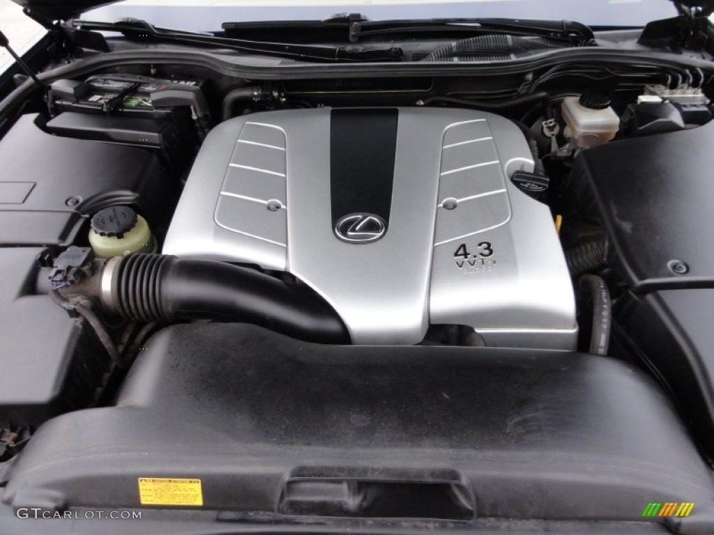 2005 Lexus LS 430 Sedan 4.3 Liter DOHC 32-Valve VVT-i V8 Engine Photo #59211455