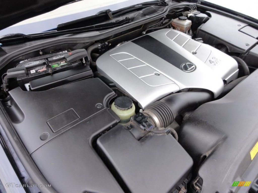 2005 Lexus LS 430 Sedan 4.3 Liter DOHC 32-Valve VVT-i V8 Engine Photo #59211473