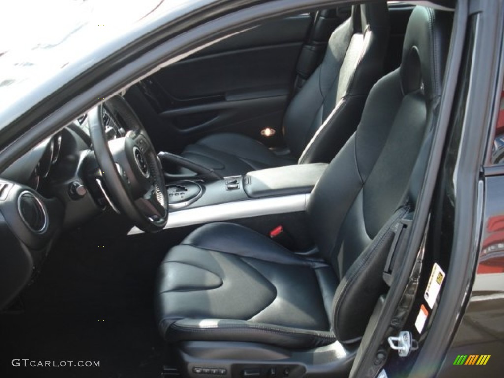 Black Interior 2009 Mazda RX-8 Grand Touring Photo #59211659