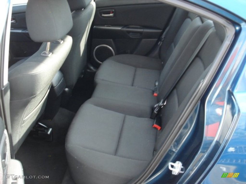 2008 MAZDA3 s Touring Sedan - Phantom Blue Mica / Black photo #10