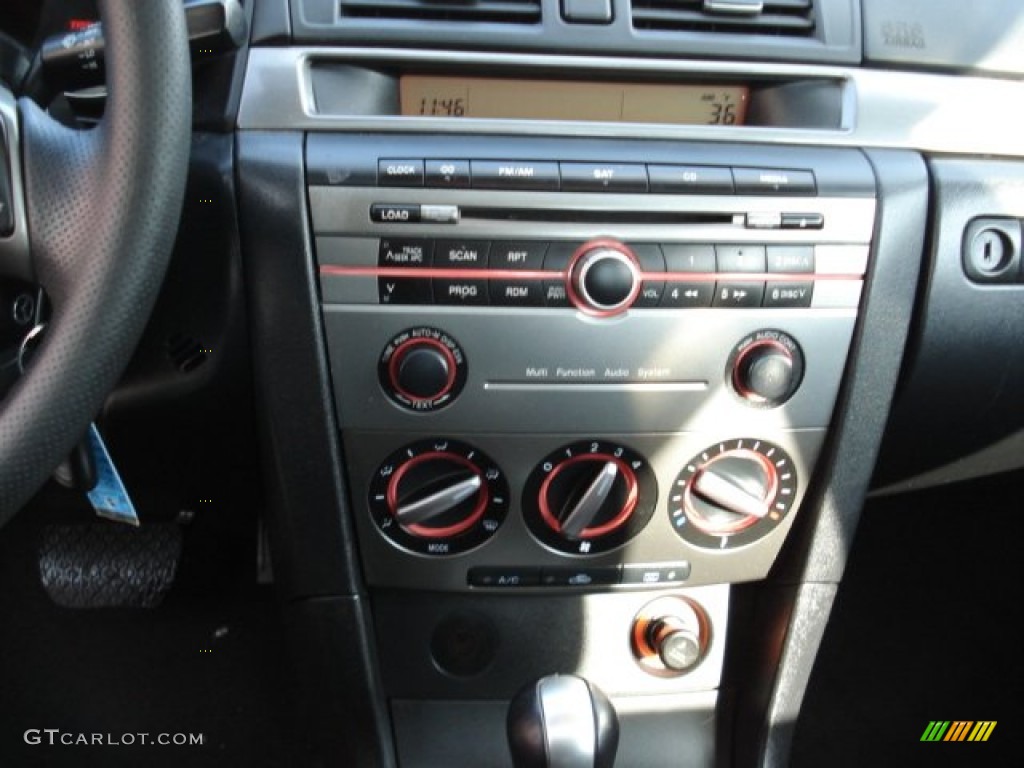 2008 MAZDA3 s Touring Sedan - Phantom Blue Mica / Black photo #12