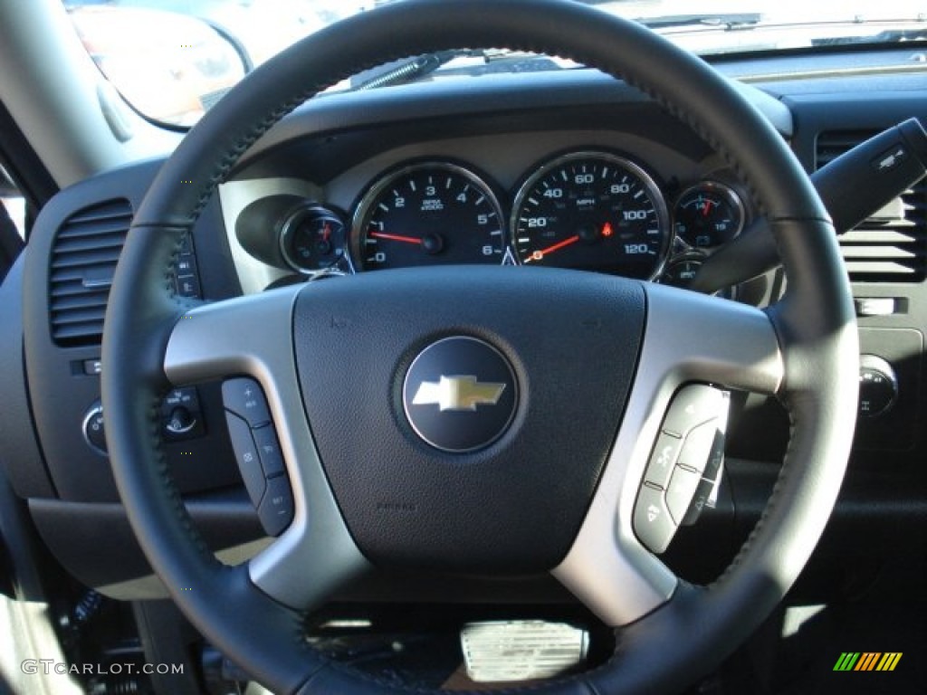 2012 Silverado 1500 LT Crew Cab 4x4 - Mocha Steel Metallic / Ebony photo #18