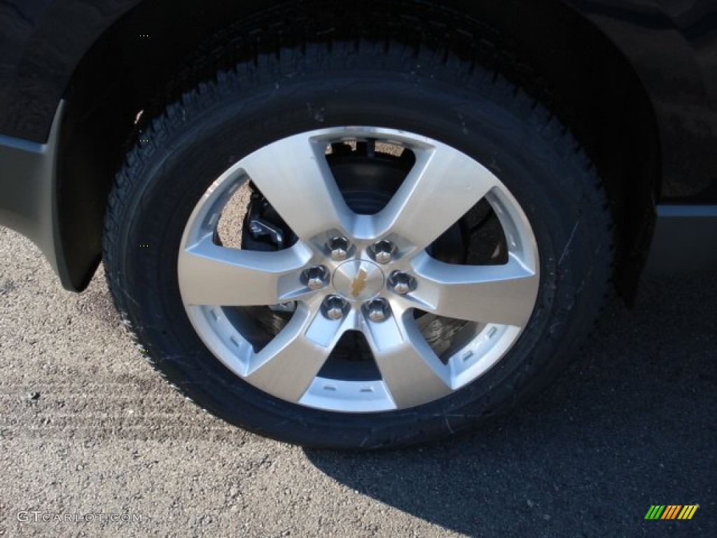 2012 Traverse LT AWD - Dark Blue Metallic / Ebony photo #9