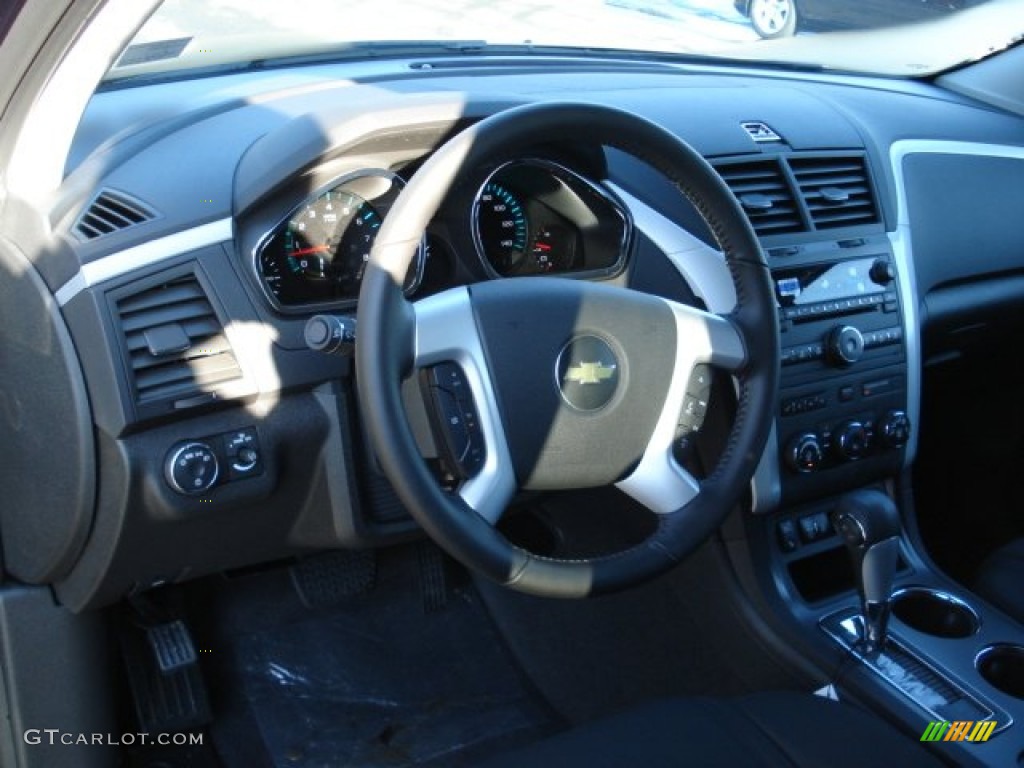 2012 Traverse LT AWD - Dark Blue Metallic / Ebony photo #10