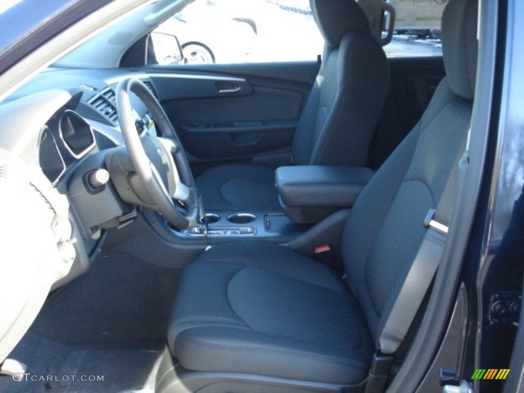 2012 Traverse LT AWD - Dark Blue Metallic / Ebony photo #11