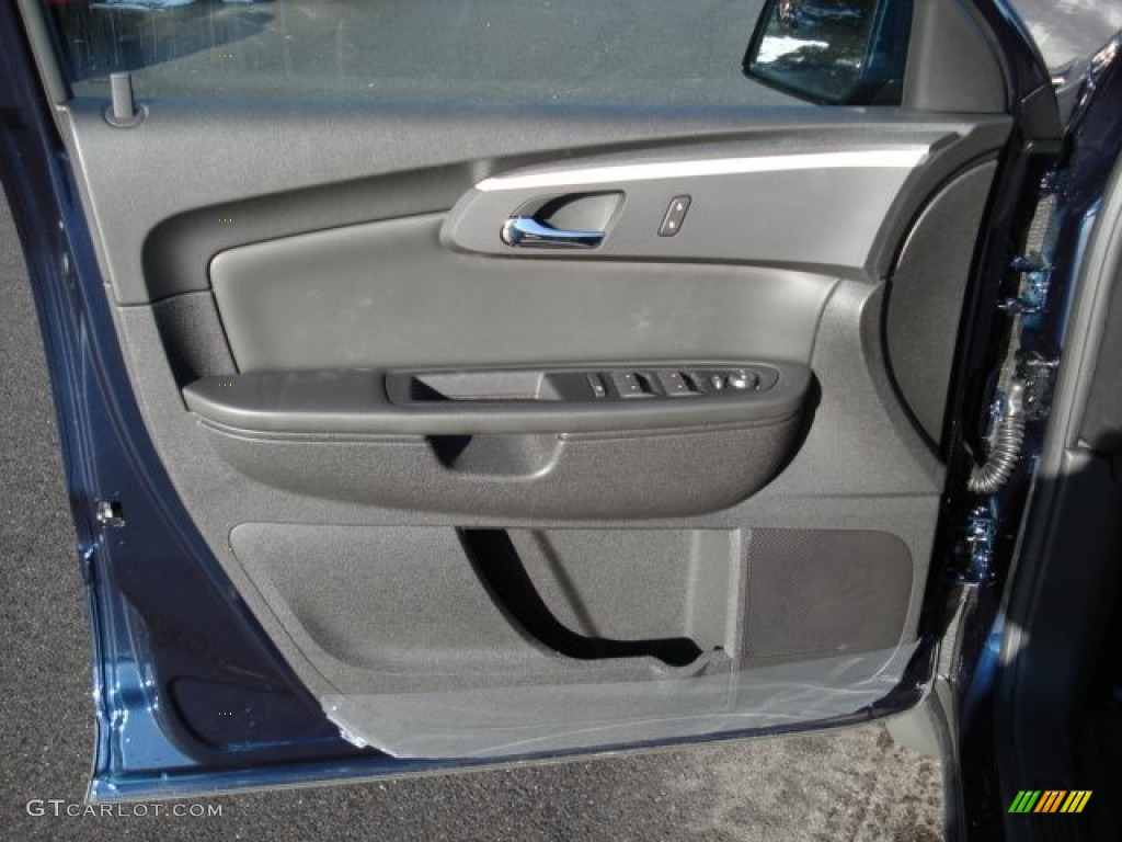 2012 Traverse LT AWD - Dark Blue Metallic / Ebony photo #12