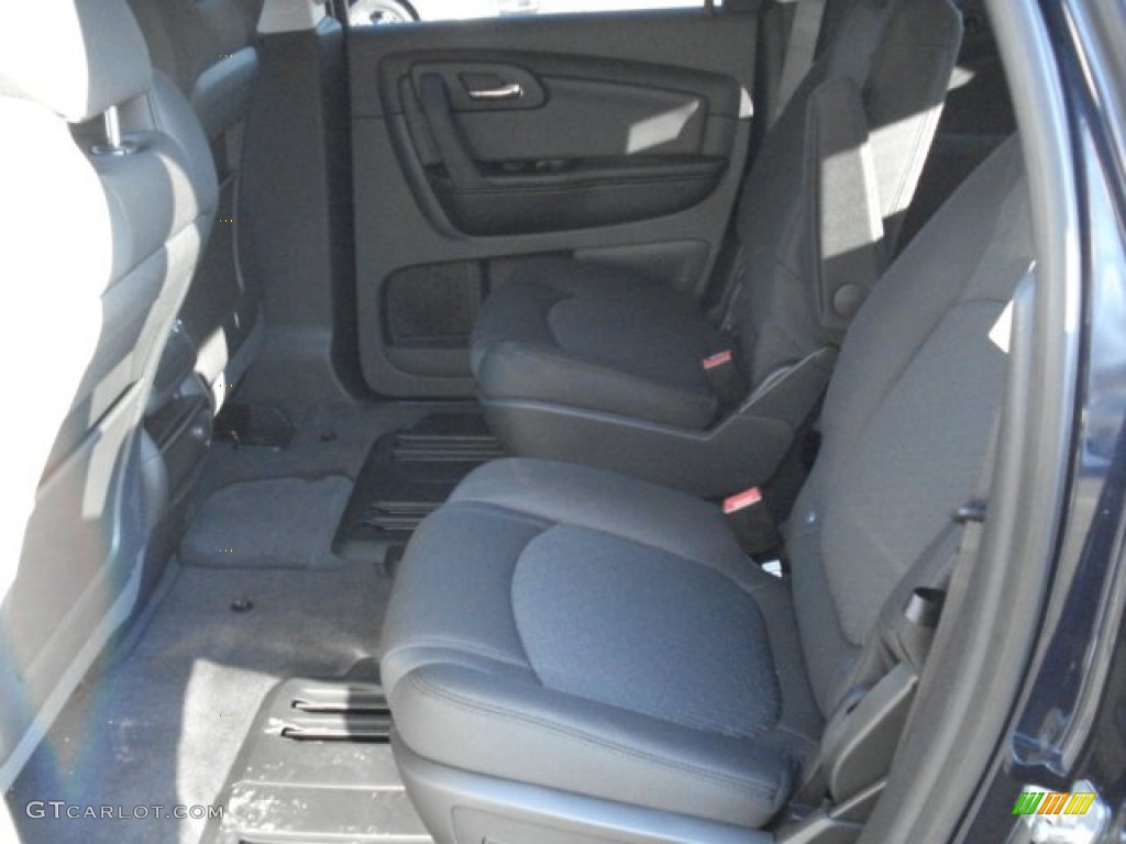 2012 Traverse LT AWD - Dark Blue Metallic / Ebony photo #13