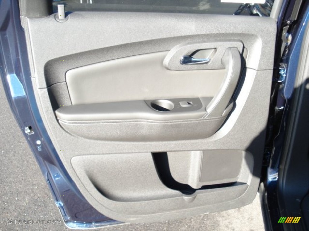 2012 Traverse LT AWD - Dark Blue Metallic / Ebony photo #14