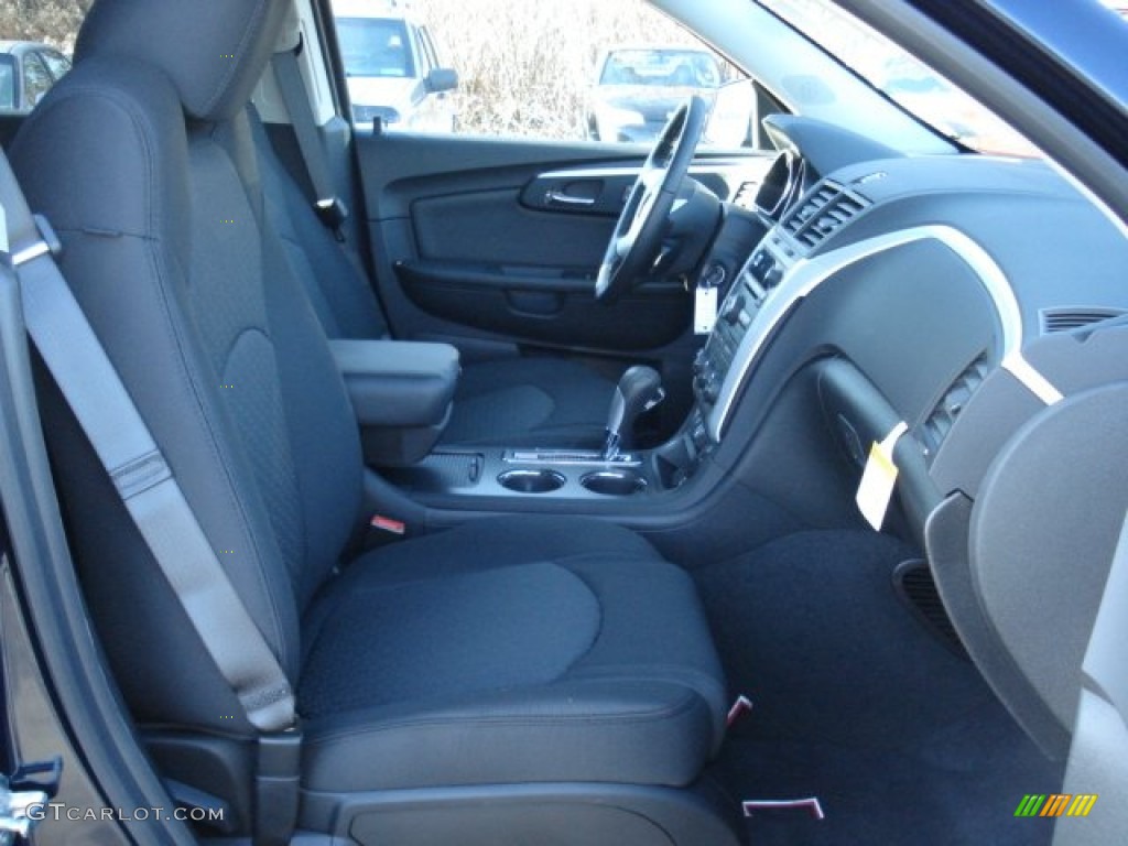 2012 Traverse LT AWD - Dark Blue Metallic / Ebony photo #16