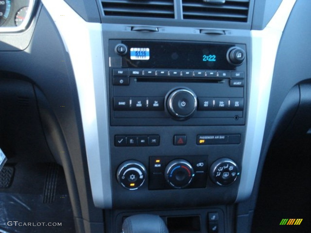 2012 Traverse LT AWD - Dark Blue Metallic / Ebony photo #17