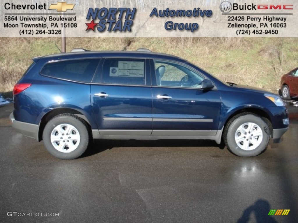 2012 Dark Blue Metallic Chevrolet Traverse Ls Awd 59168767
