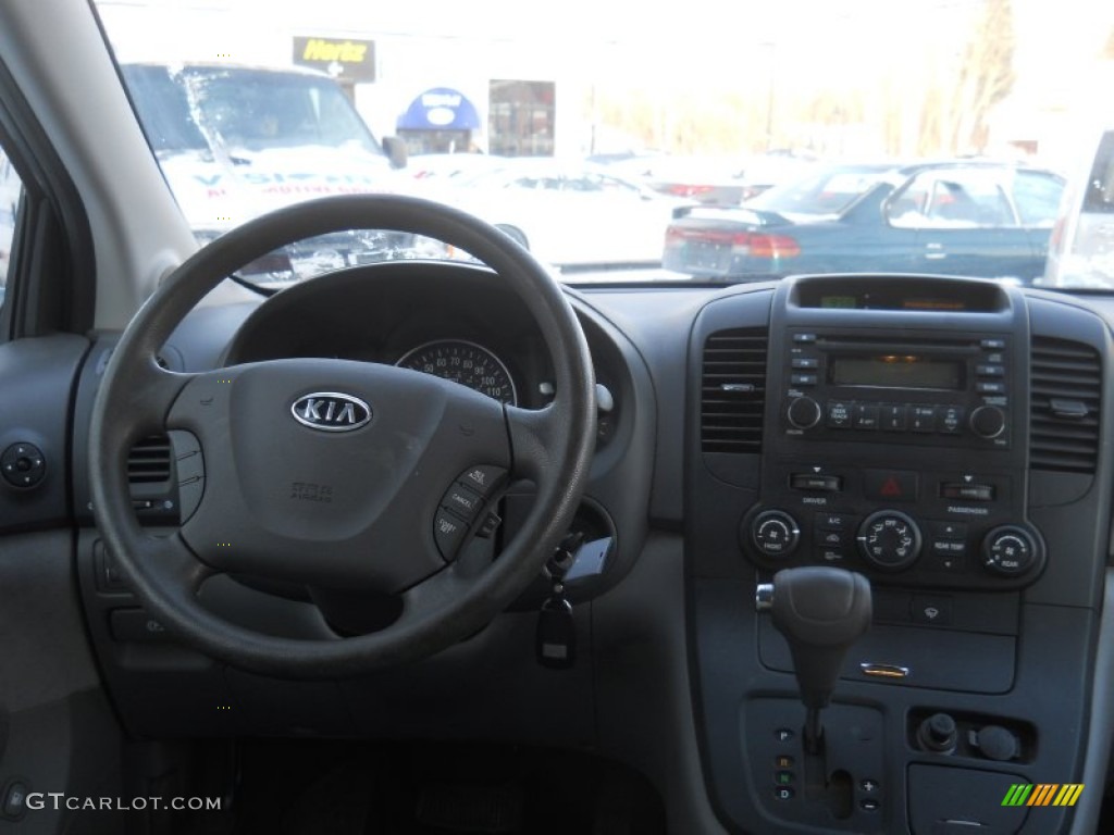 2008 Sedona LX - Olive Gray Metallic / Gray photo #4