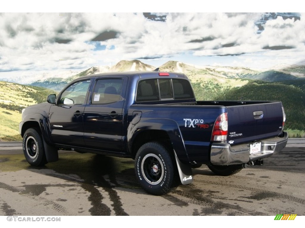 Nautical Blue Metallic 2012 Toyota Tacoma TX Pro Double Cab 4x4 Exterior Photo #59216102