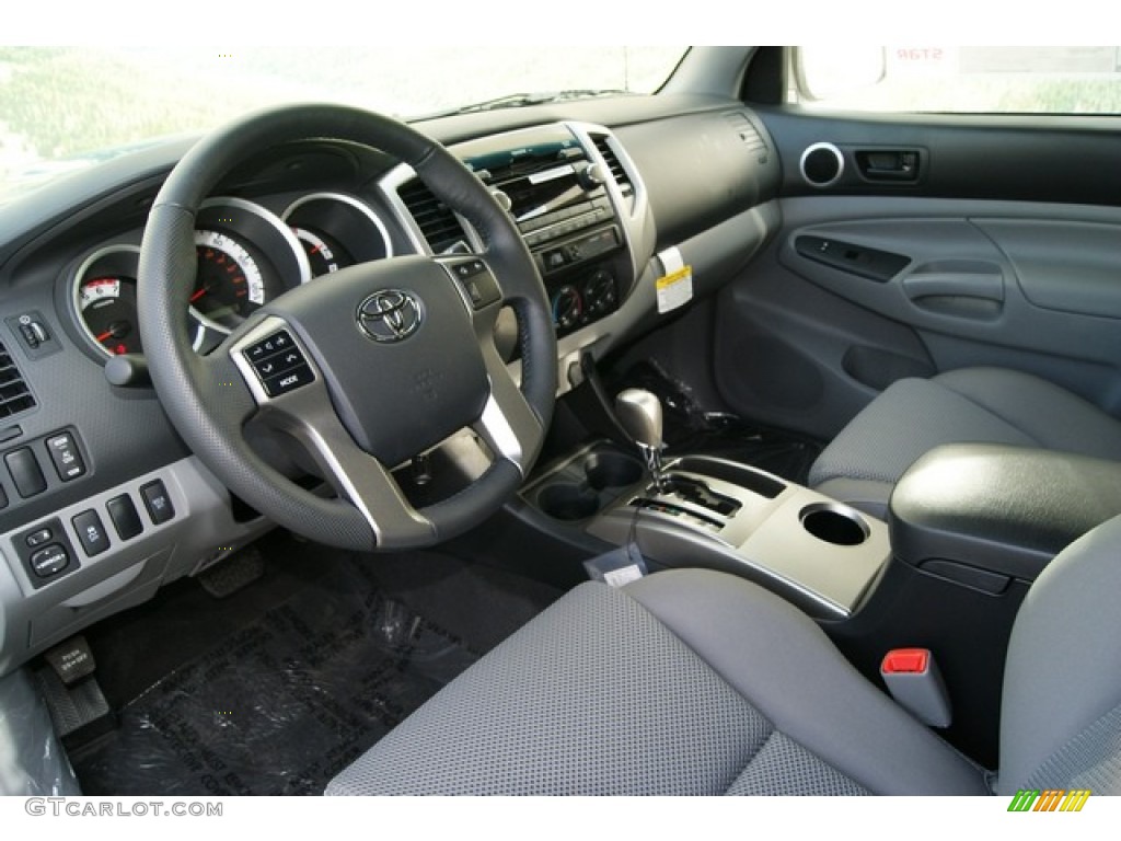 Graphite Interior 2012 Toyota Tacoma V6 TRD Sport Double Cab 4x4 Photo #59216251