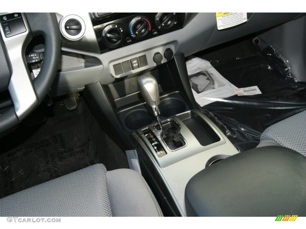2012 Tacoma V6 TRD Sport Double Cab 4x4 - Black / Graphite photo #13