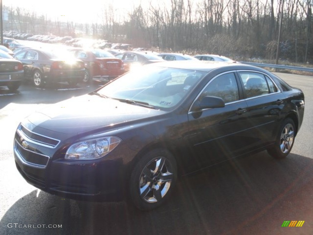 2012 Malibu LS - Black Granite Metallic / Titanium photo #4