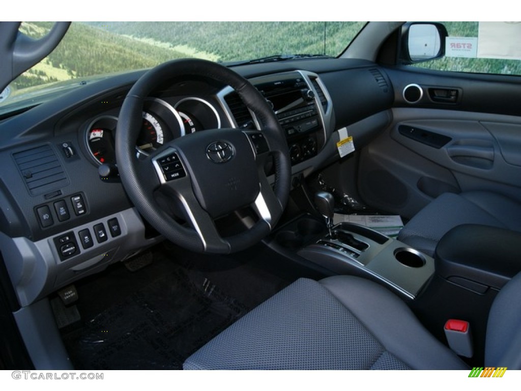 2012 Tacoma TX Pro Double Cab 4x4 - Magnetic Gray Mica / Graphite photo #5