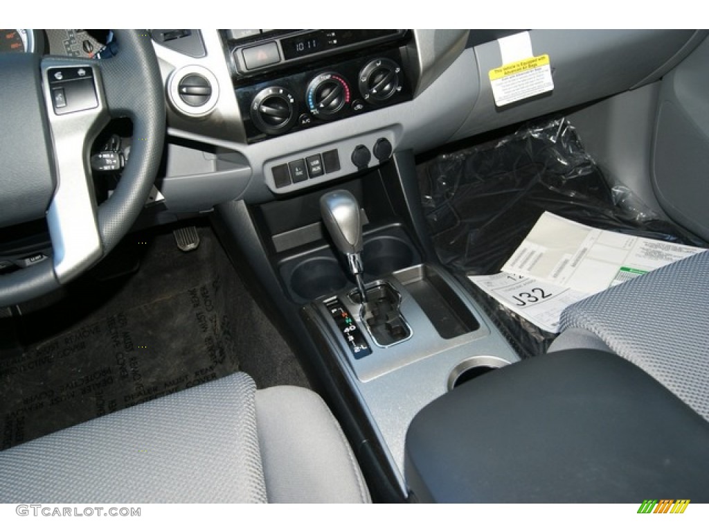 2012 Tacoma TX Pro Double Cab 4x4 - Magnetic Gray Mica / Graphite photo #13