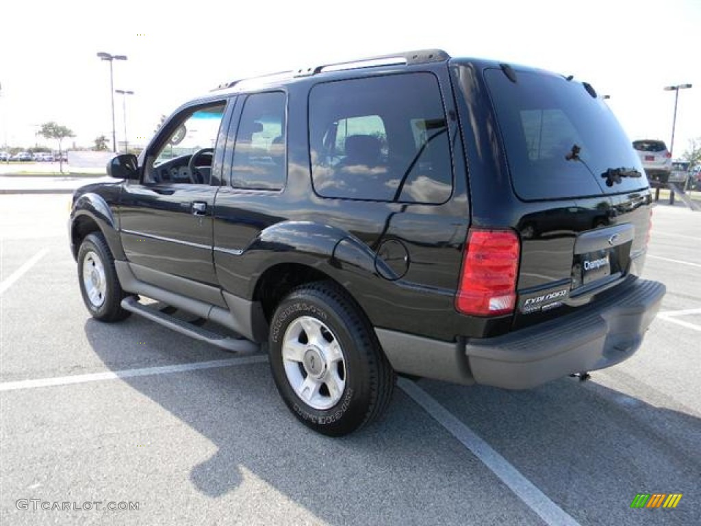 2003 Explorer Sport XLS - Black / Graphite Grey photo #7