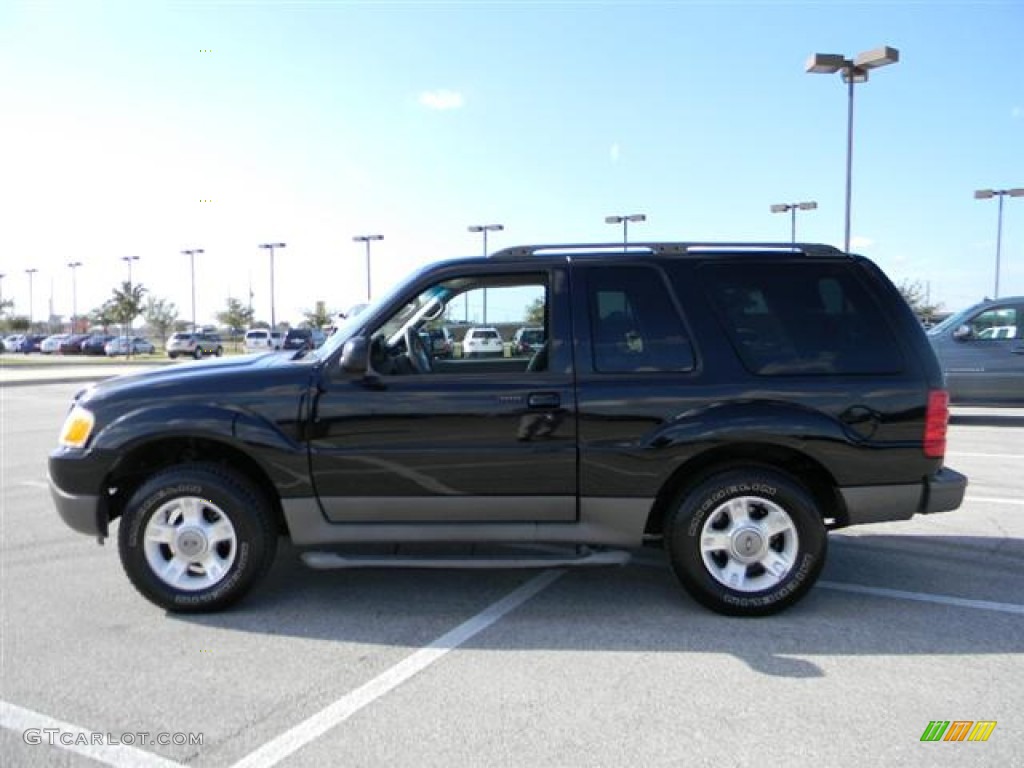 2003 Explorer Sport XLS - Black / Graphite Grey photo #8