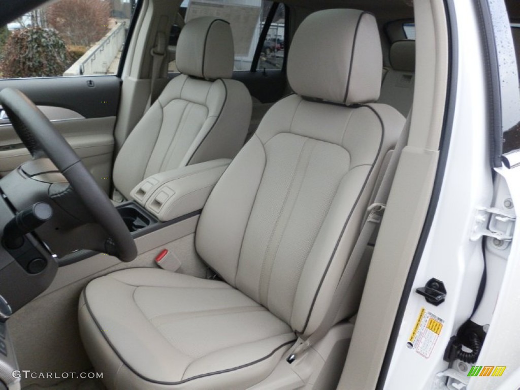 Medium Light Stone Interior 2012 Lincoln MKX AWD Photo #59219247