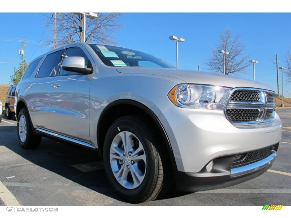 Bright Silver Metallic 2012 Dodge Durango SXT Exterior Photo #59219766
