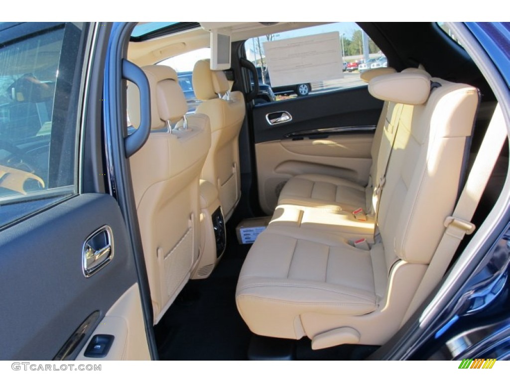 Black/Tan Interior 2012 Dodge Durango Citadel Photo #59219910