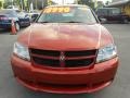 2008 Sunburst Orange Pearl Dodge Avenger SE  photo #2