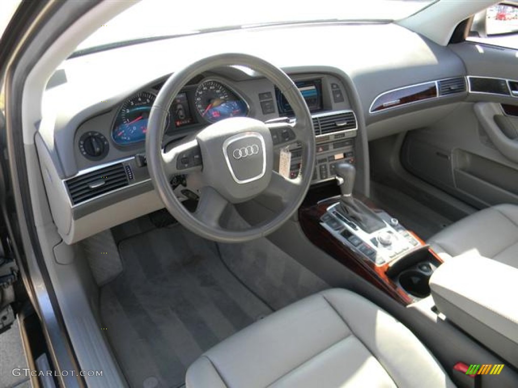 Platinum Interior 2006 Audi A6 4.2 quattro Sedan Photo #59220171